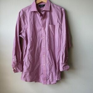Lauren Ralph Lauren Men's Dress Shirt Slim Fit Stretch 16 1/2 Black Label